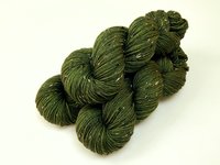 New Base Yarn! Hand Dyed Yarn, DK Weight Tweed Superwash Merino Wool - Moss Tonal - Indie Dyer Yarn, Olive Green Knitting Yarn