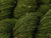 New Base Yarn! Hand Dyed Yarn, DK Weight Tweed Superwash Merino Wool - Moss Tonal - Indie Dyer Yarn, Olive Green Knitting Yarn