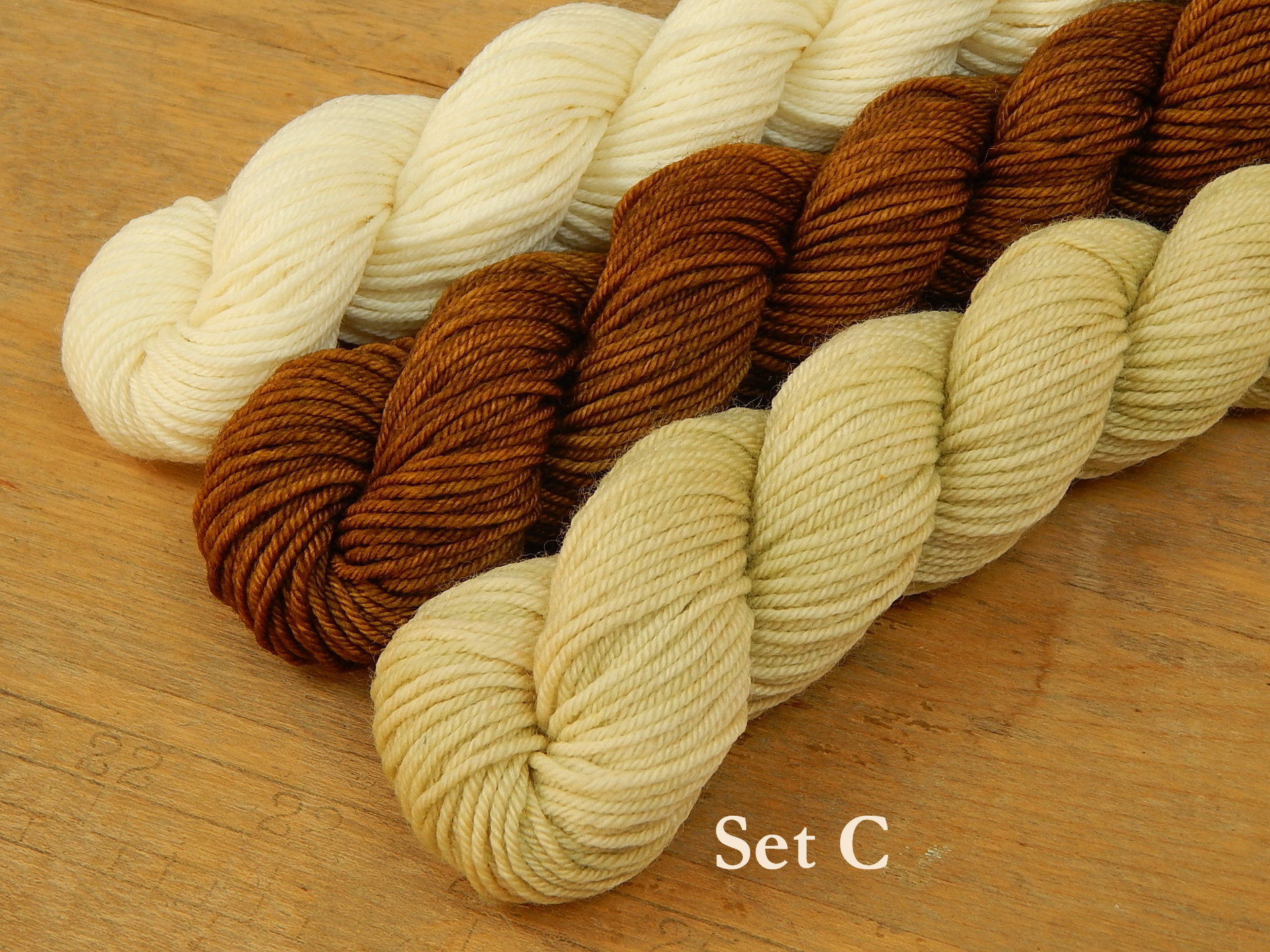 Mini Skein Kit for Gneddy, the Beary Cozy Gnome - Spring 2026 Gnome MKAL - Hand Dyed Yarn, Fingering Sock Weight 4 Ply Superwash Merino Wool, Sock Yarn Set